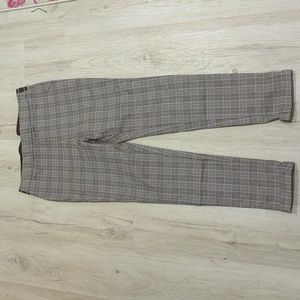 NWT plaid Pull On Pants